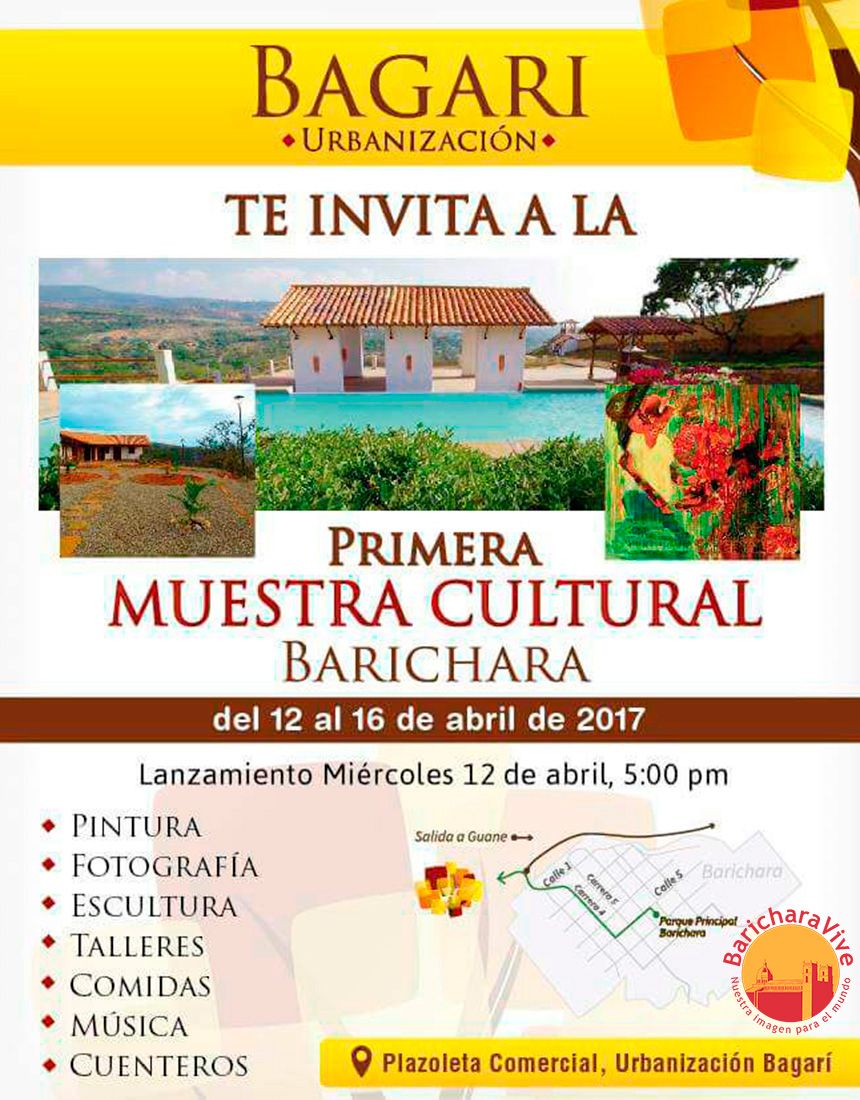 eventosculturalesbagari-barichara-semanasanta2017