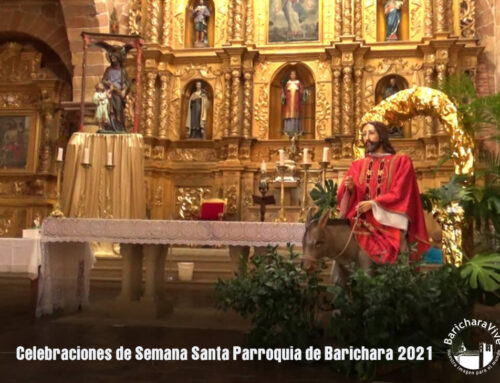 Celebraciones Semana Santa 2021 Parroquia de Barichara