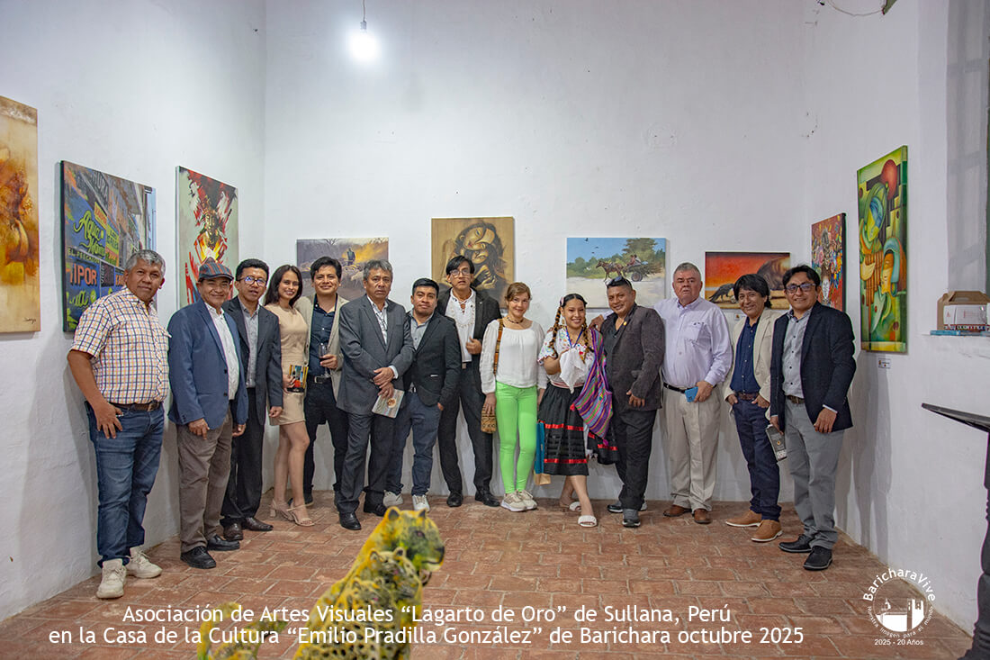 Inaugurada la exposición, Arte del Norte del Perú en Barichara