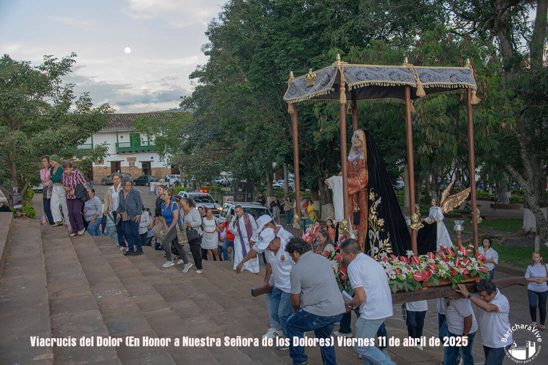 Viernes de Dolores, marzo 27 Parroquia de Barichara