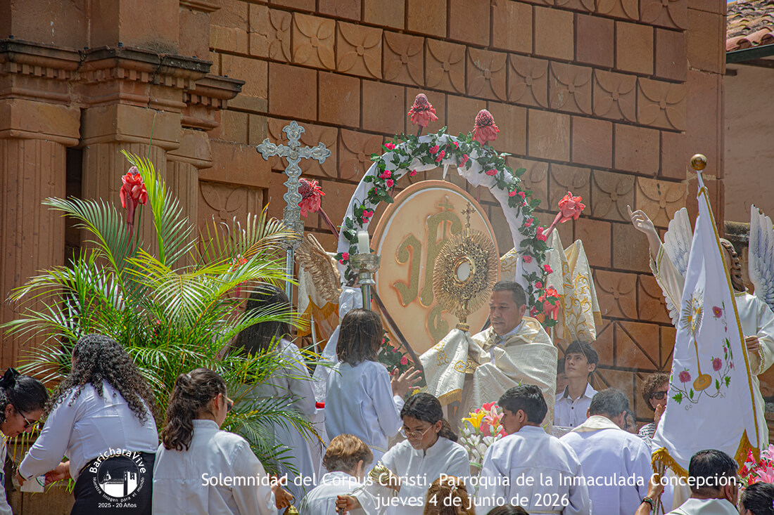 Solemnidad del Corpus Christi en Barichara