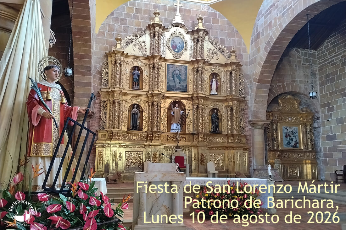 Fiesta de San Lorenzo Mártir patrono de Barichara